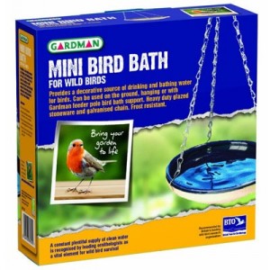 MINI BIRD BATH HANGING